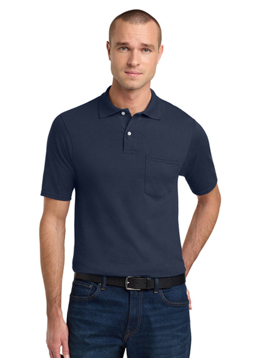 Men's One-Pocket Dri-Power Sport Shirt - 436MP - J. Navy