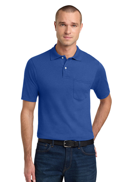 Men's One-Pocket Dri-Power Sport Shirt - 436MP - Royal