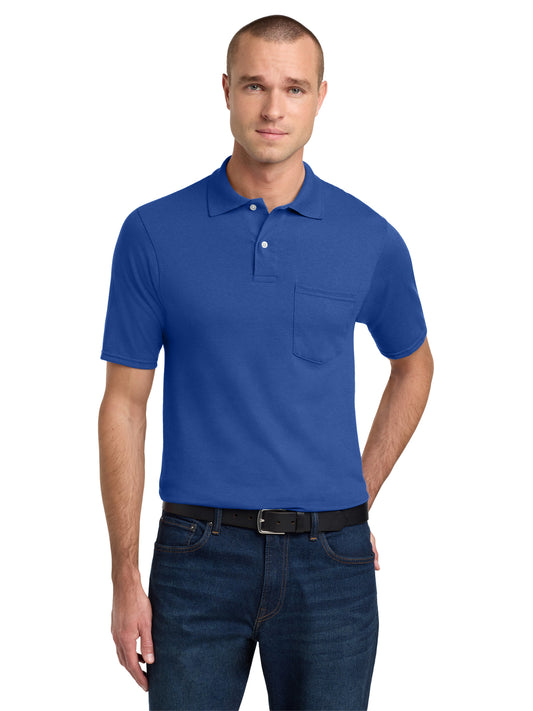 Men's One-Pocket Dri-Power Sport Shirt - 436MP - Royal