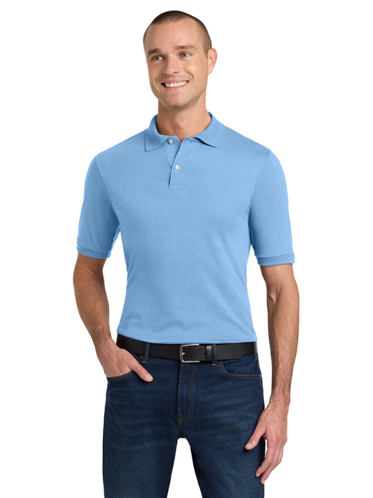 Men's Pocketless Dri-Power Sport Shirt - 437M - Light Blue