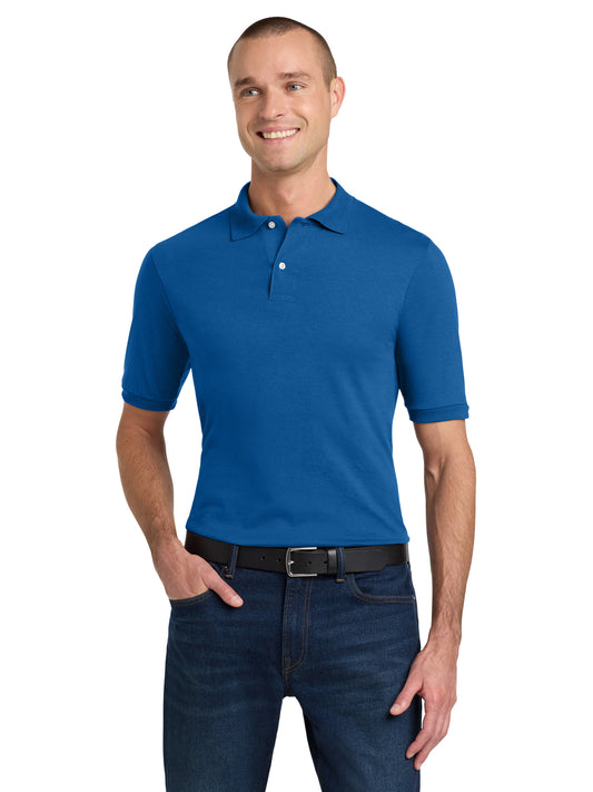 Men's Pocketless Dri-Power Sport Shirt - 437M - Royal