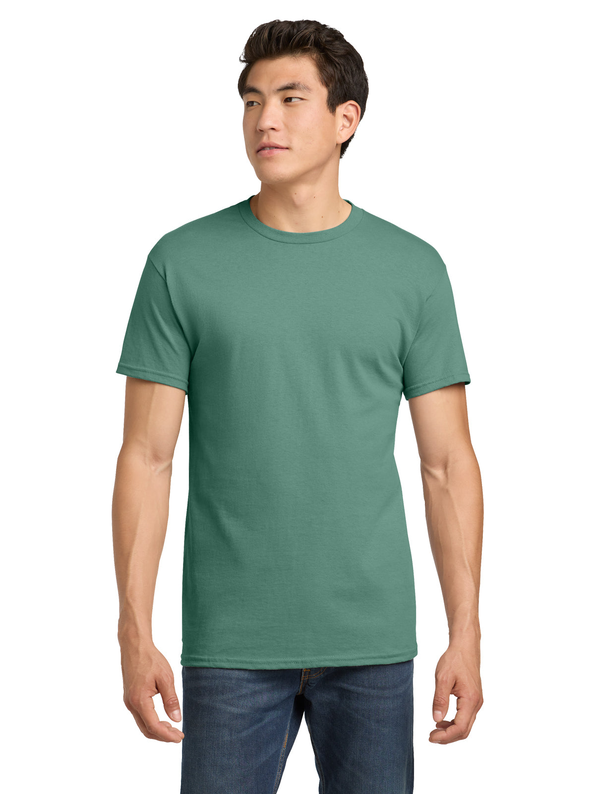 Men's Heavy Cotton T-Shirt - 5000 - Aquatic