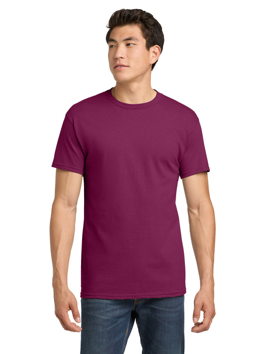 Men's Heavy Cotton T-Shirt - 5000 - Berry