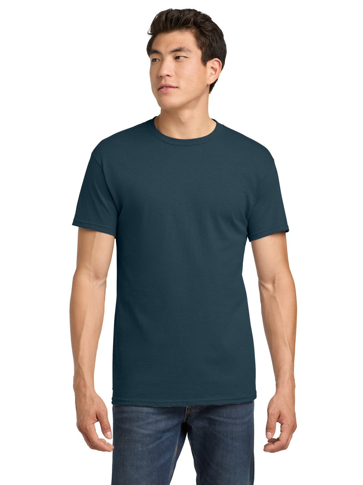 Men's Heavy Cotton T-Shirt - 5000 - Blue Dusk