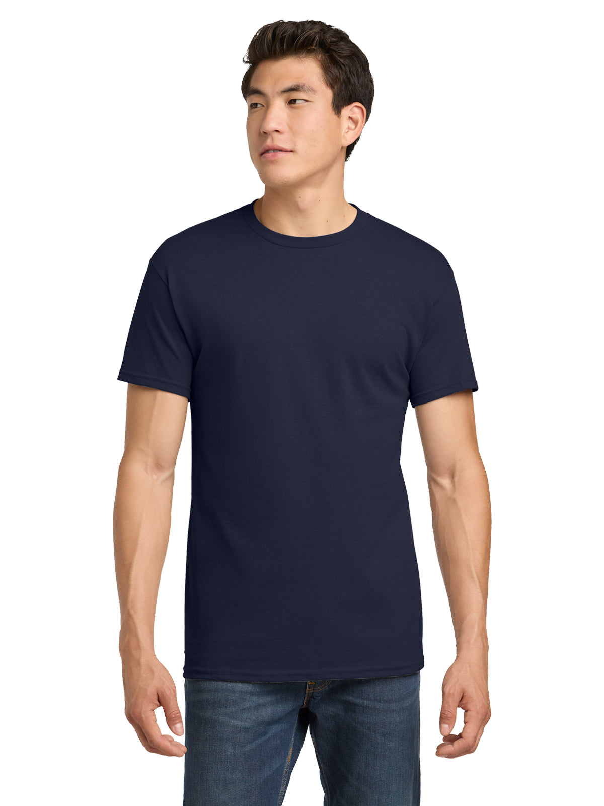Men's Heavy Cotton T-Shirt - 5000 - Blackberry