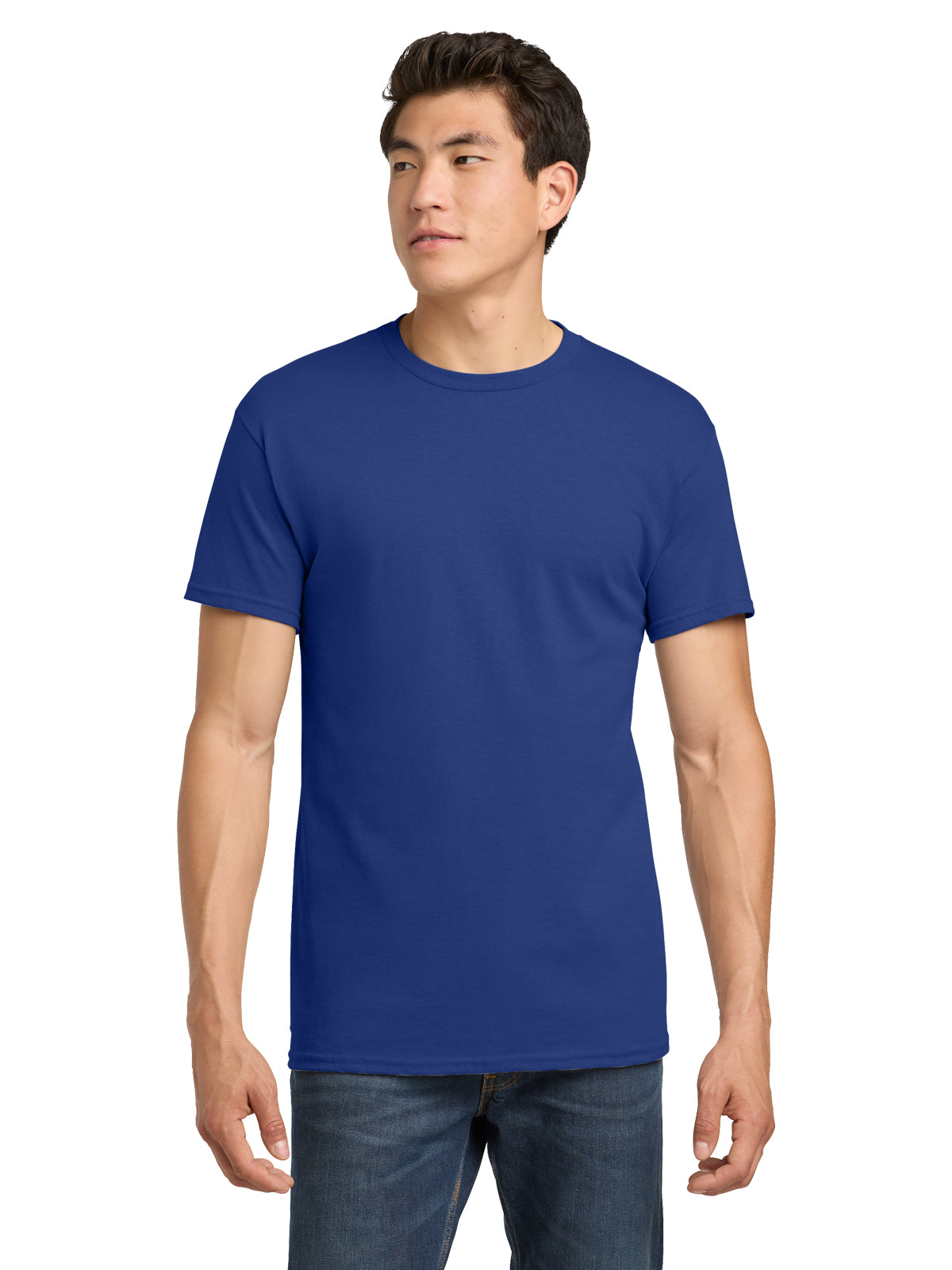 Men's Heavy Cotton T-Shirt - 5000 - Cobalt