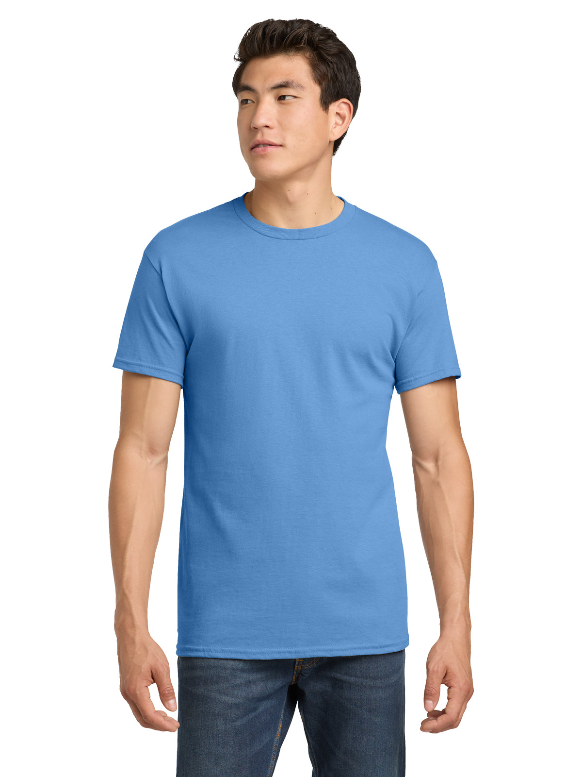 Men's Heavy Cotton T-Shirt - 5000 - Carolina Blue