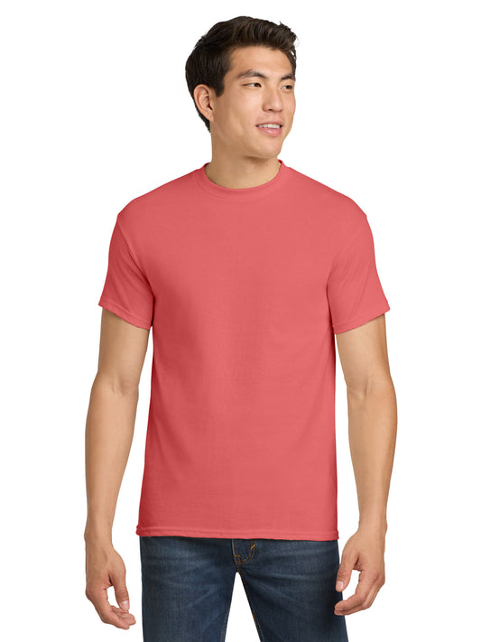 Men's Heavy Cotton T-Shirt - 5000 - Coral Silk