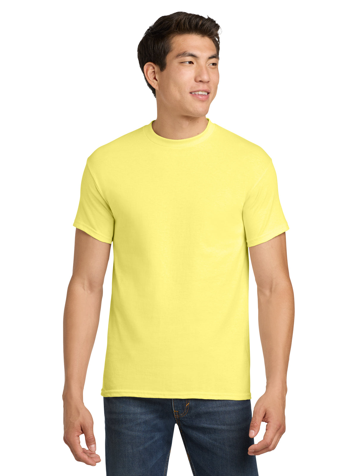 Men's Heavy Cotton T-Shirt - 5000 - Cornsilk