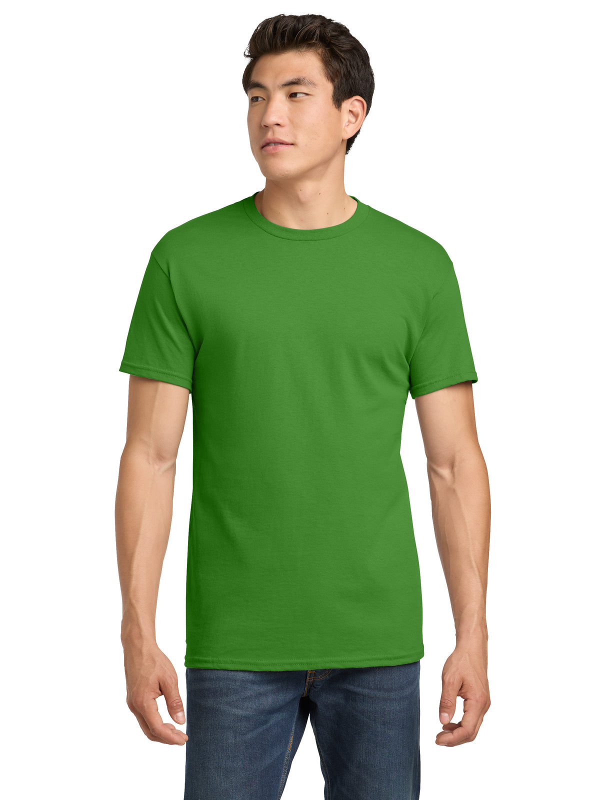 Men's Heavy Cotton T-Shirt - 5000 - Electric Green