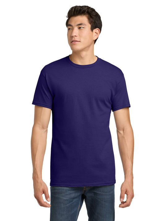 Men's Heavy Cotton T-Shirt - 5000 - Fan Dark Purple