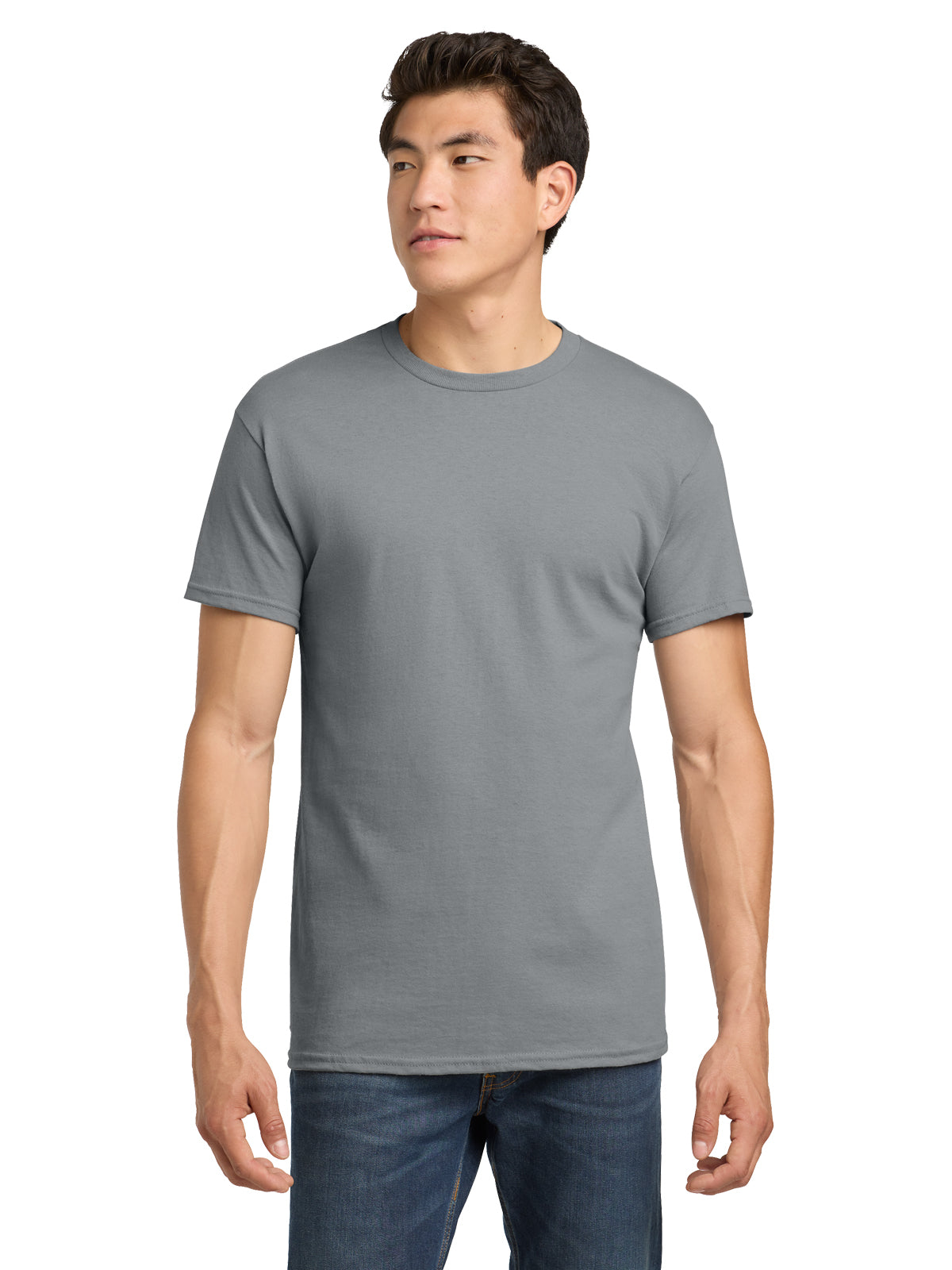 Men's Heavy Cotton T-Shirt - 5000 - Gravel
