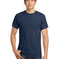 Men's Heavy Cotton T-Shirt - 5000 - Heather Navy