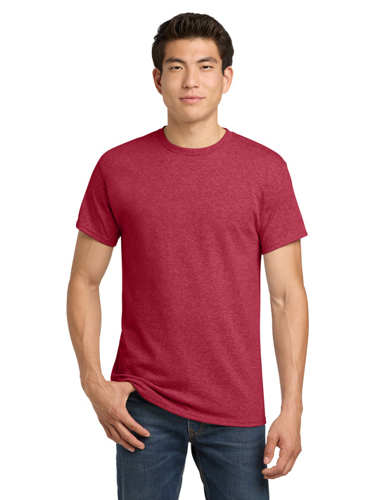 Men's Heavy Cotton T-Shirt - 5000 - Heather Red