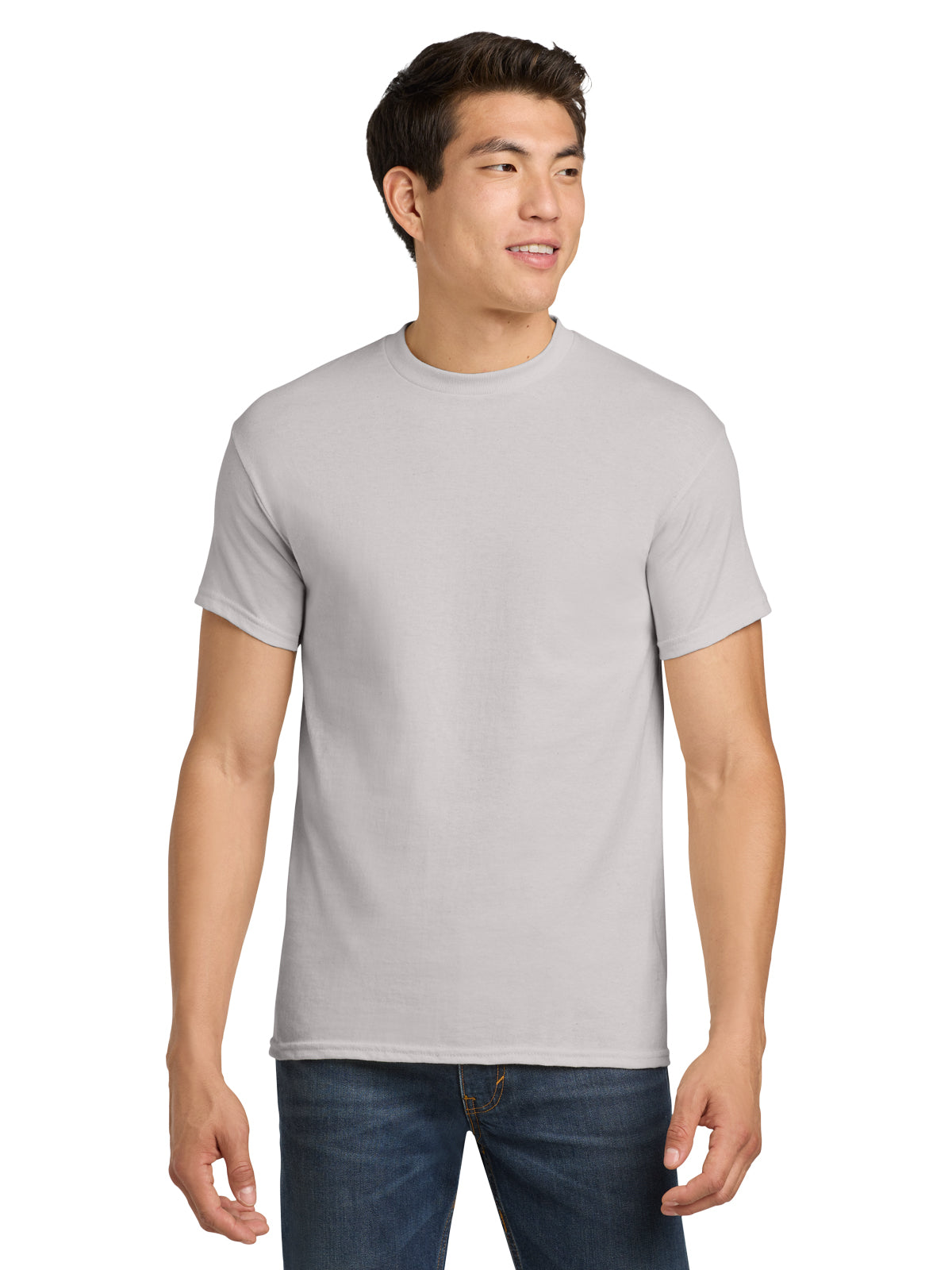 Men's Heavy Cotton T-Shirt - 5000 - Ice Grey