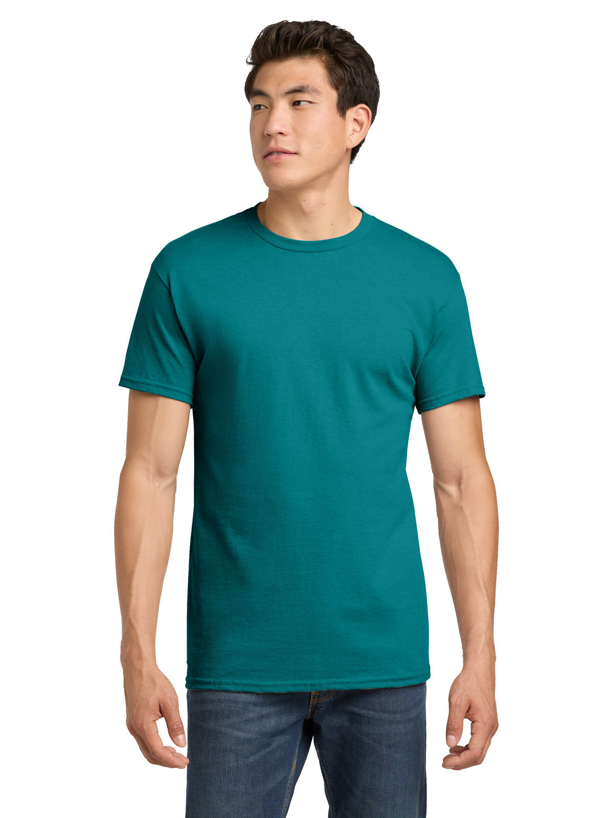 Men's Heavy Cotton T-Shirt - 5000 - Jade Dome