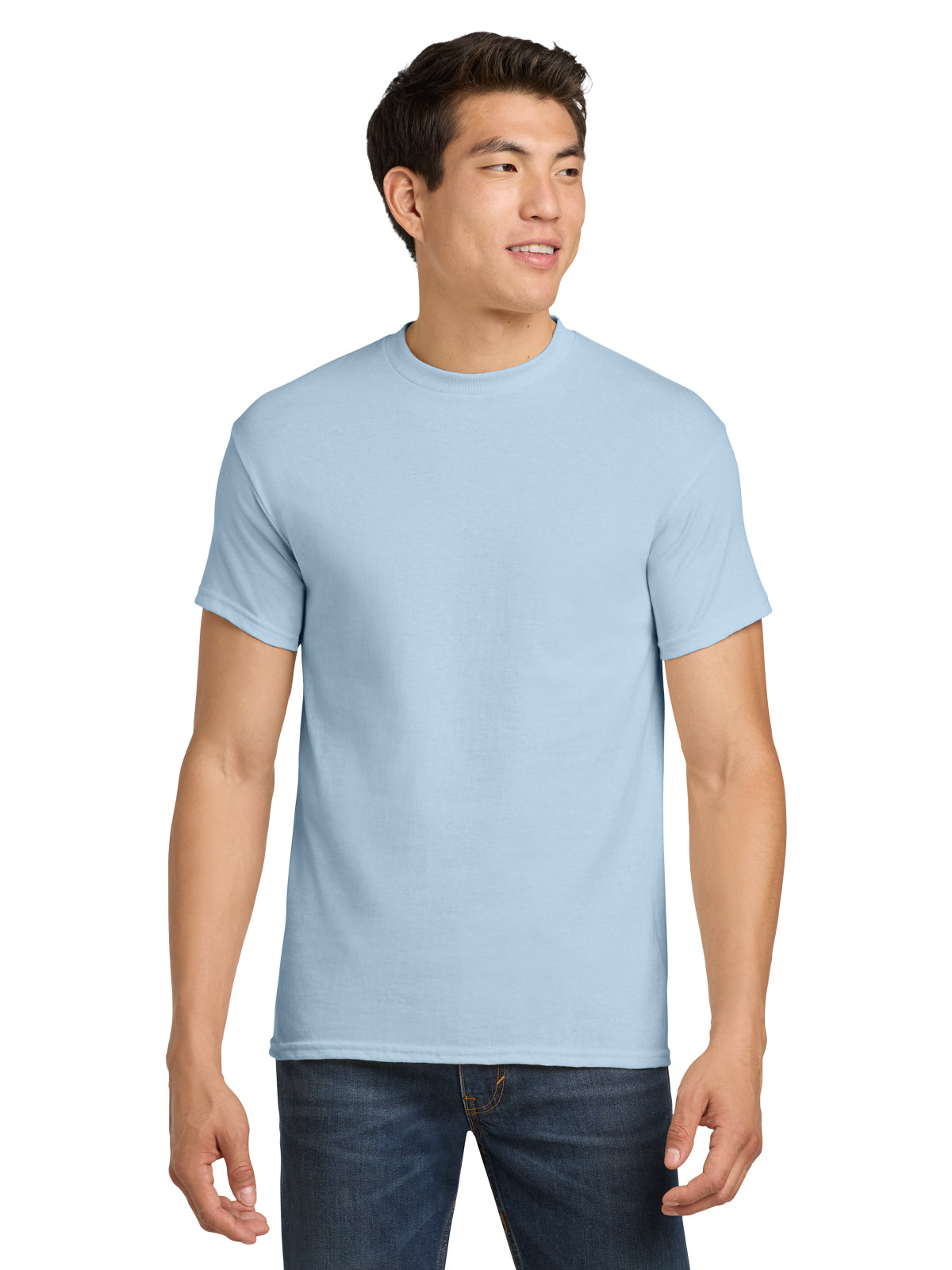 Men's Heavy Cotton T-Shirt - 5000 - Light Blue