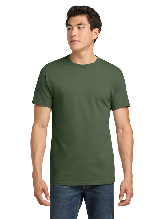 Men's Heavy Cotton T-Shirt - 5000 - Military Green