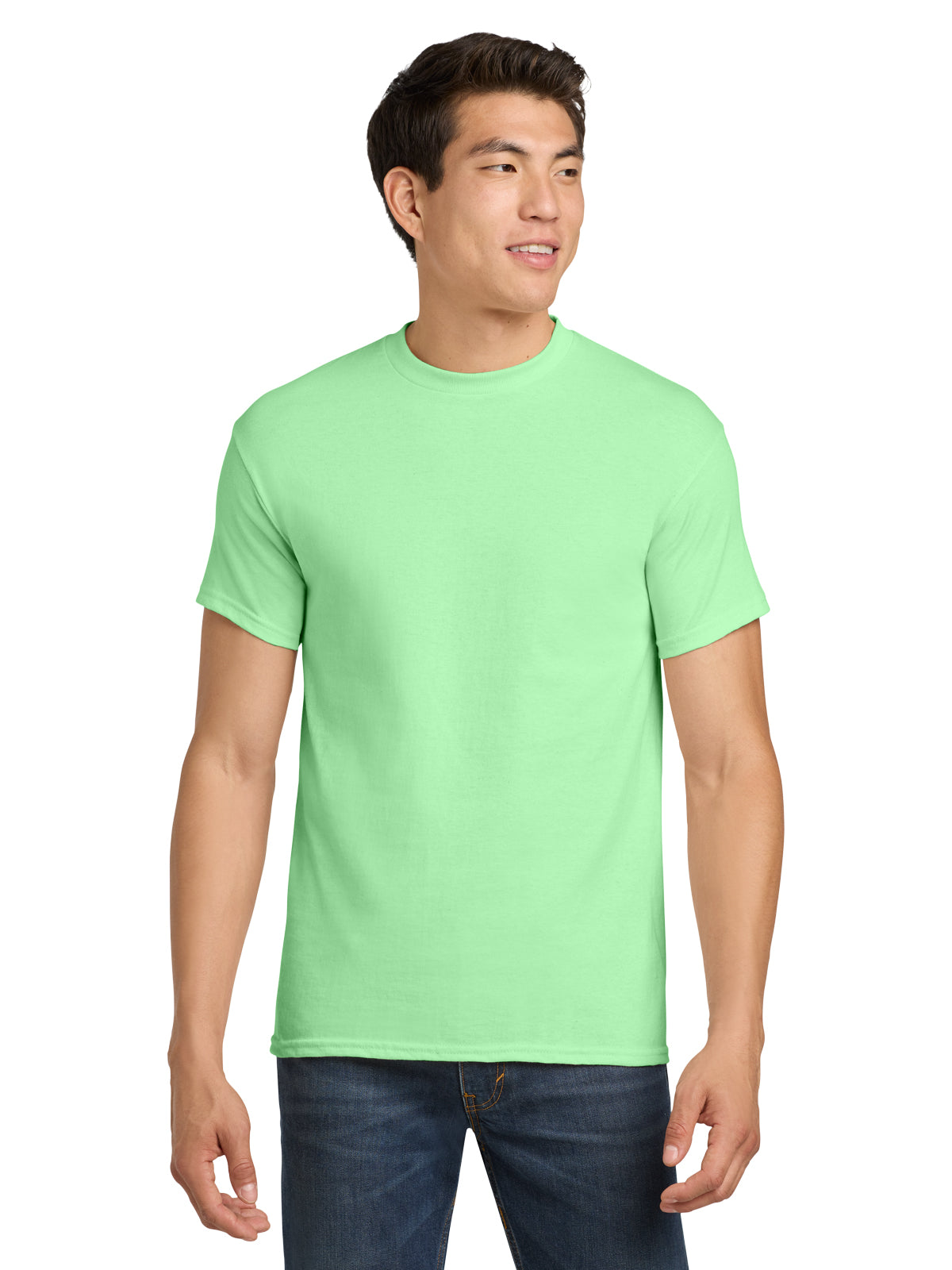 Men's Heavy Cotton T-Shirt - 5000 - Mint Green