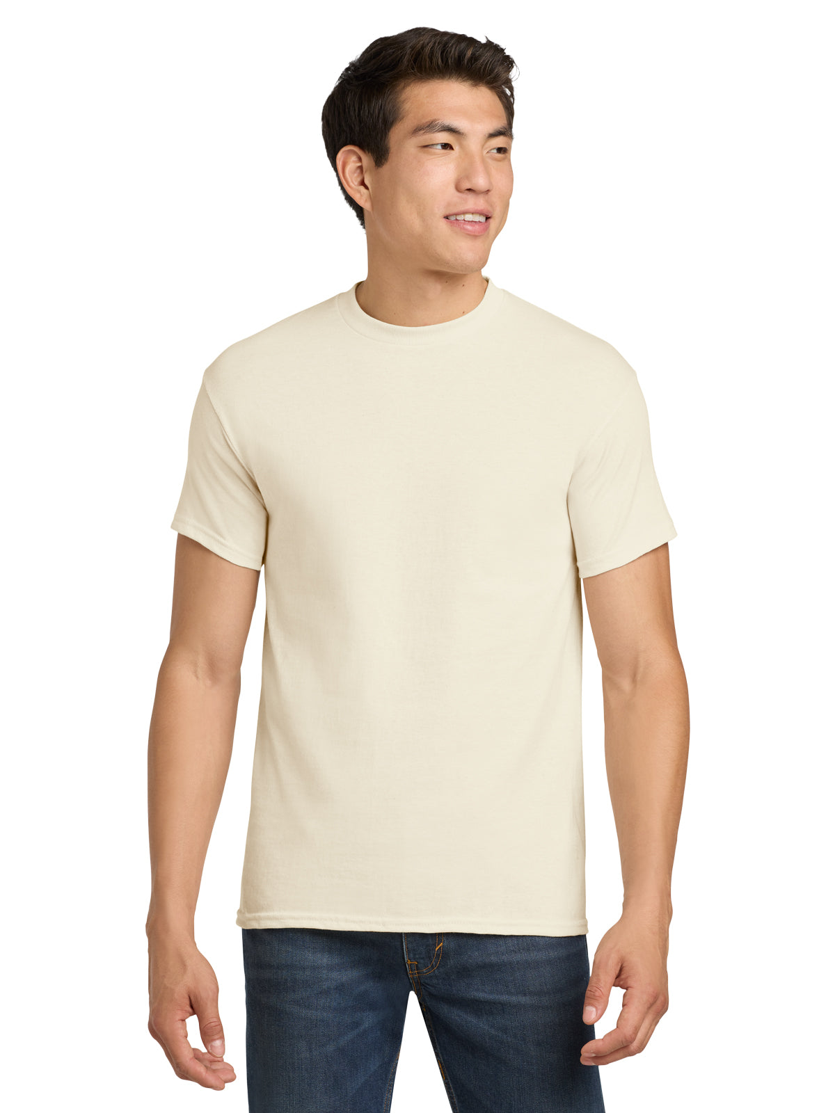 Men's Heavy Cotton T-Shirt - 5000 - Natural