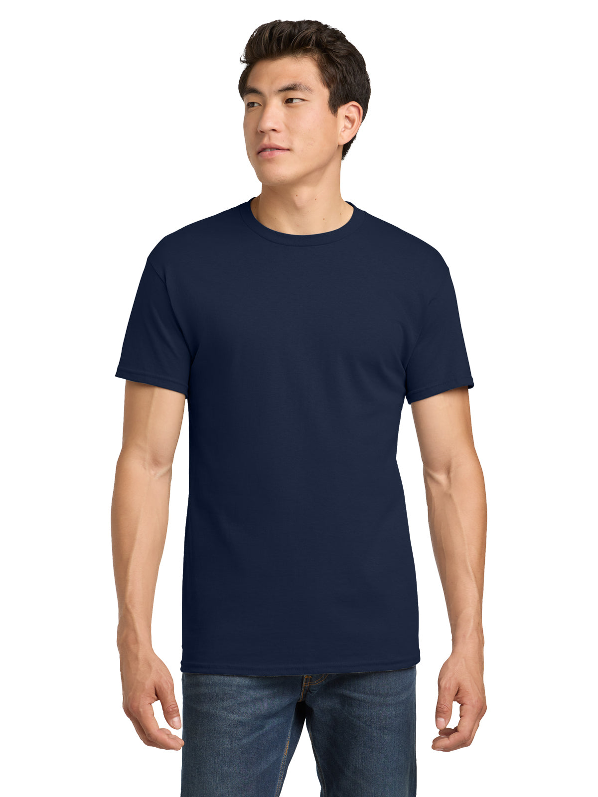 Men's Heavy Cotton T-Shirt - 5000 - Navy