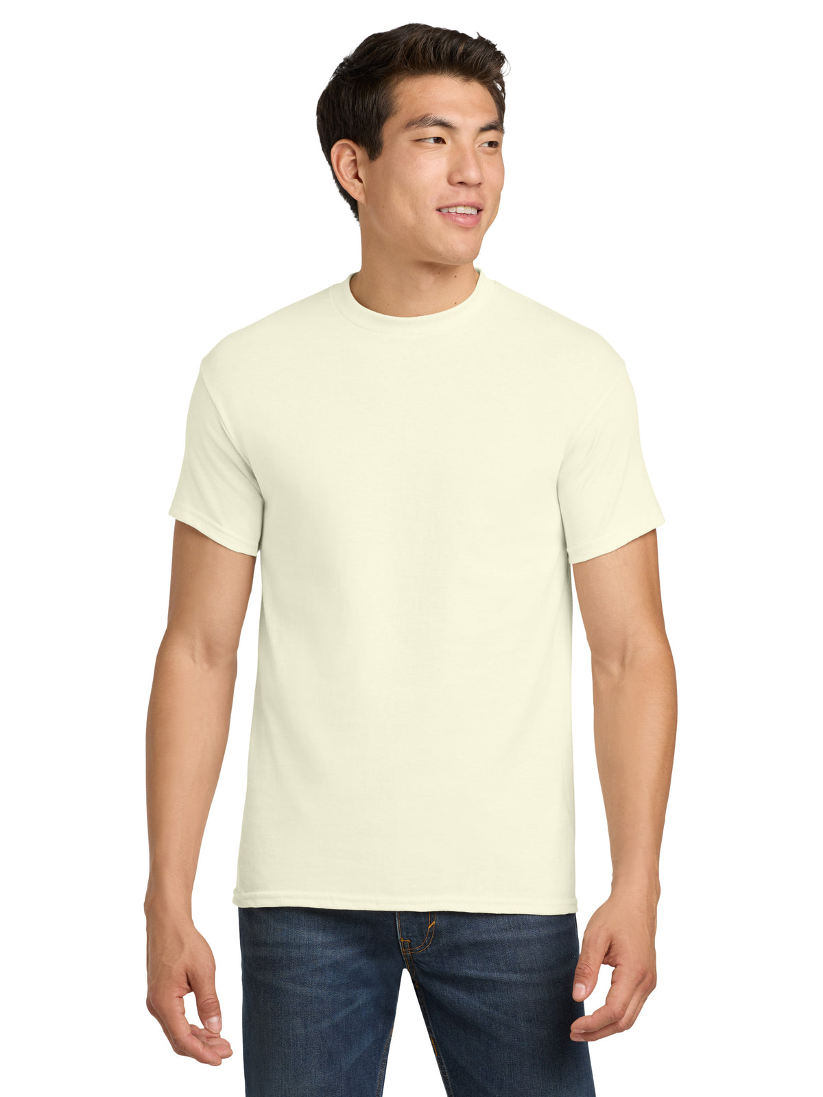 Men's Heavy Cotton T-Shirt - 5000 - Off White