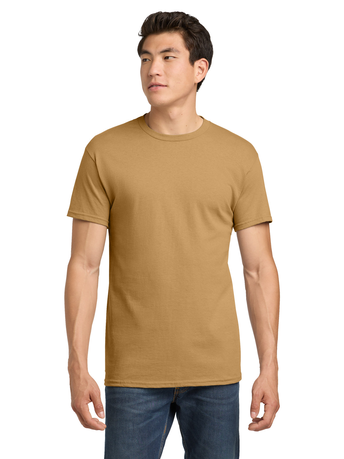 Men's Heavy Cotton T-Shirt - 5000 - Old Gold