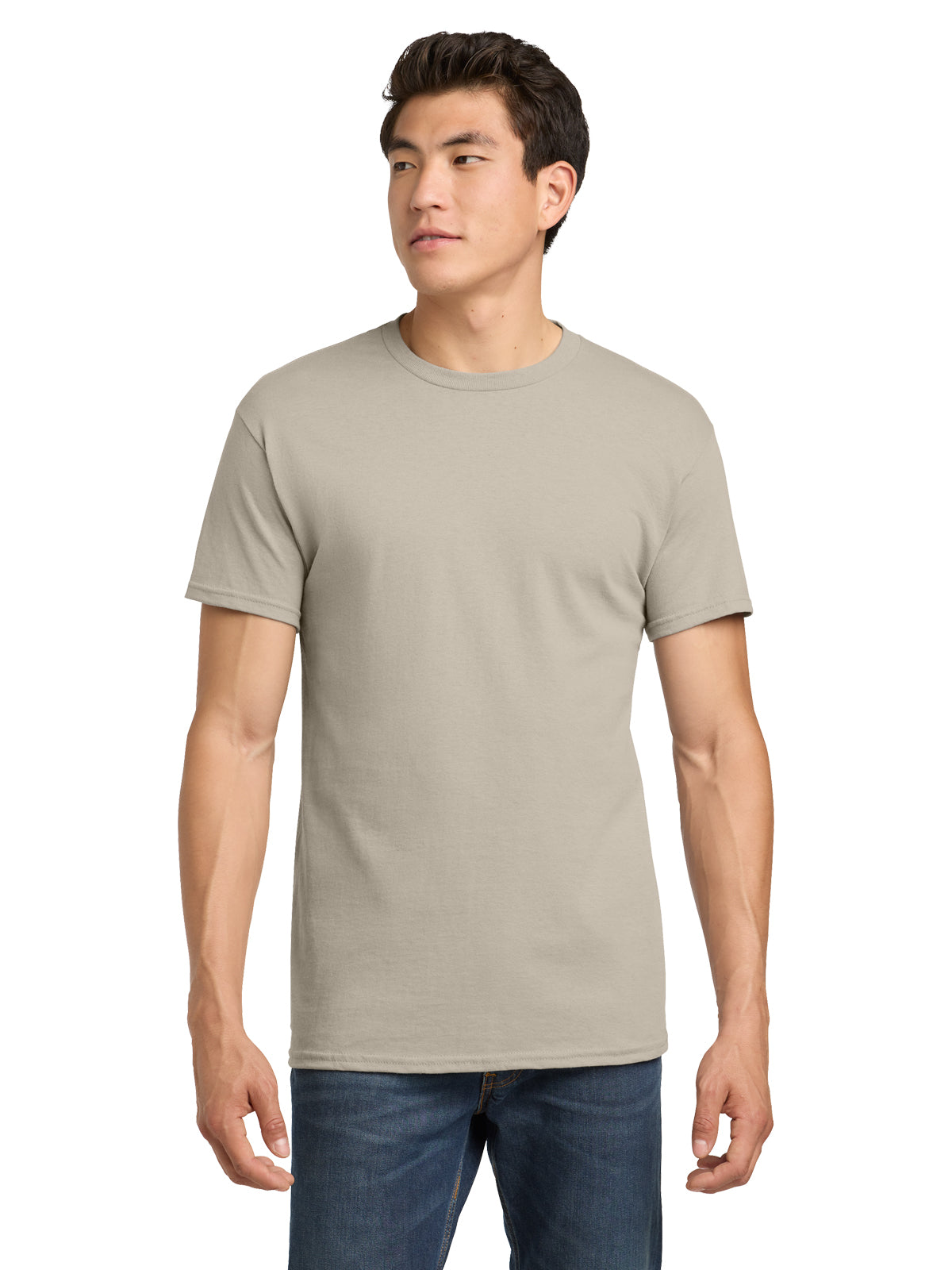 Men's Heavy Cotton T-Shirt - 5000 - Sand
