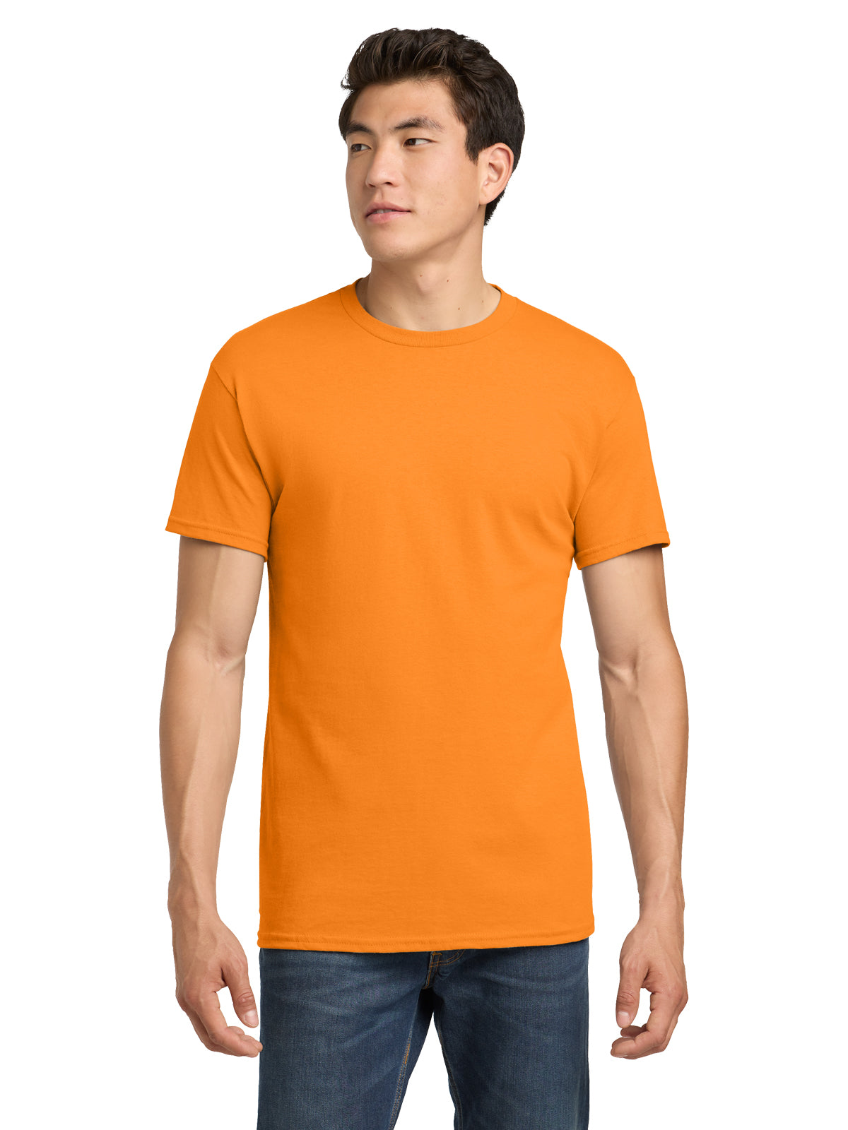 Men's Heavy Cotton T-Shirt - 5000 - Tennessee Orange