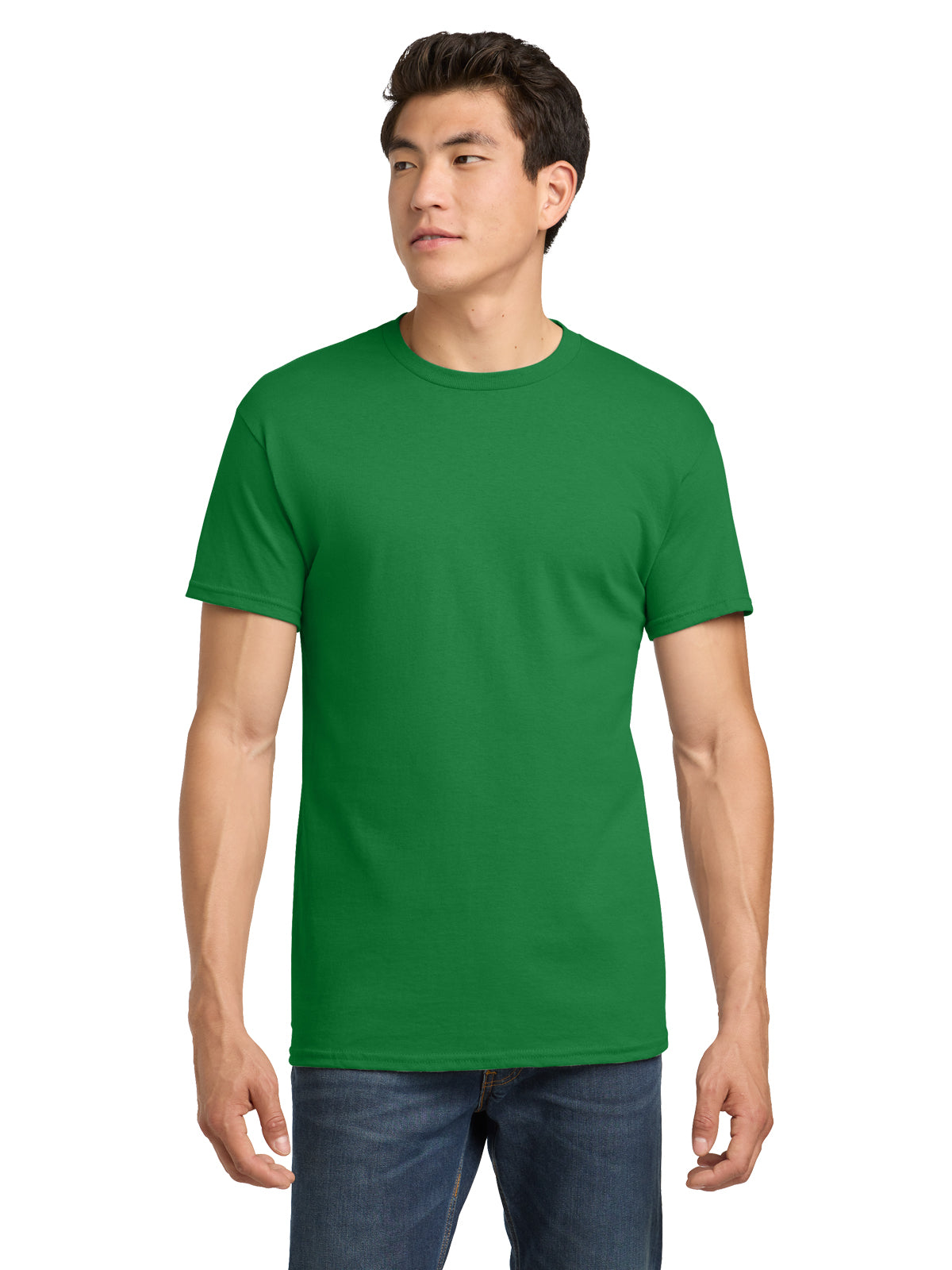 Men's Heavy Cotton T-Shirt - 5000 - Turf Green