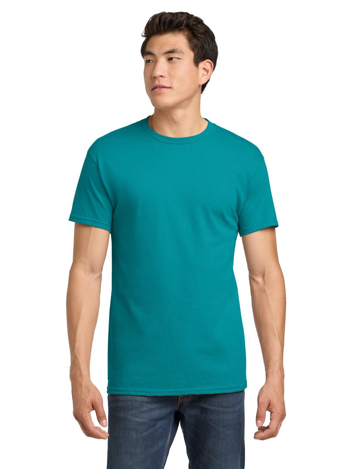 Men's Heavy Cotton T-Shirt - 5000 - Tropical Blue