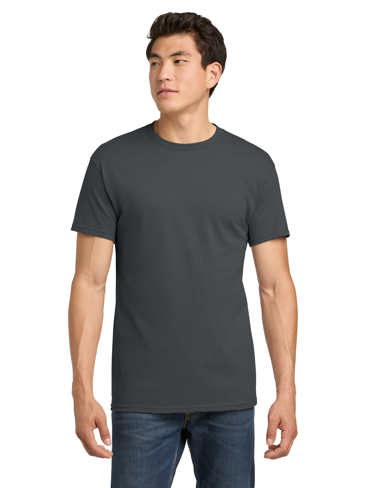 Men's Heavy Cotton T-Shirt - 5000 - Tweed