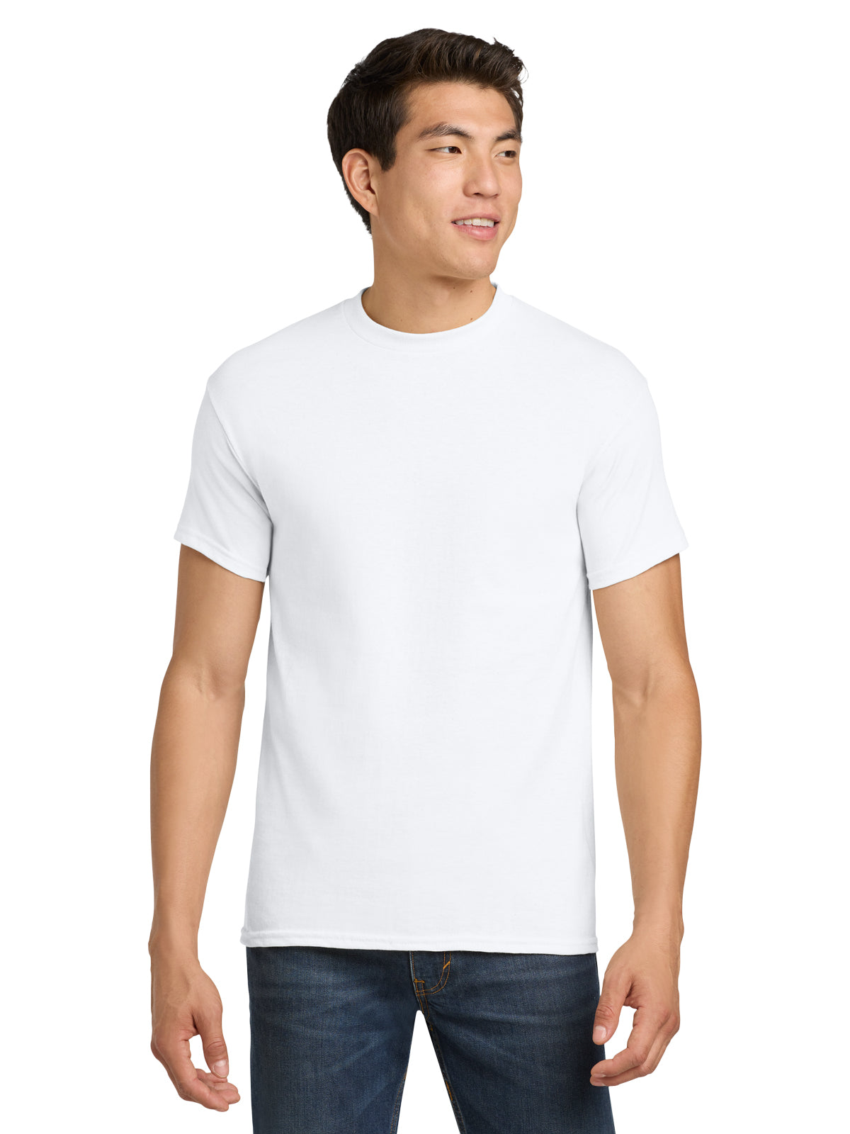 Men's Heavy Cotton T-Shirt - 5000 - White
