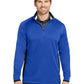 Men's Pocketless 1/2-Zip Cover-Up Sweatshirt - 578673 - Game Royal/ Black/ White