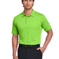 Men's Pocketless Vertical Mesh Polo - 637167 - Action Green