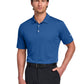 Men's Pocketless Vertical Mesh Polo - 637167 - Gym Blue