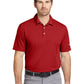 Men's Pocketless Vertical Mesh Polo - 637167 - University Red