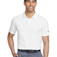 Men's Pocketless Vertical Mesh Polo - 637167 - White
