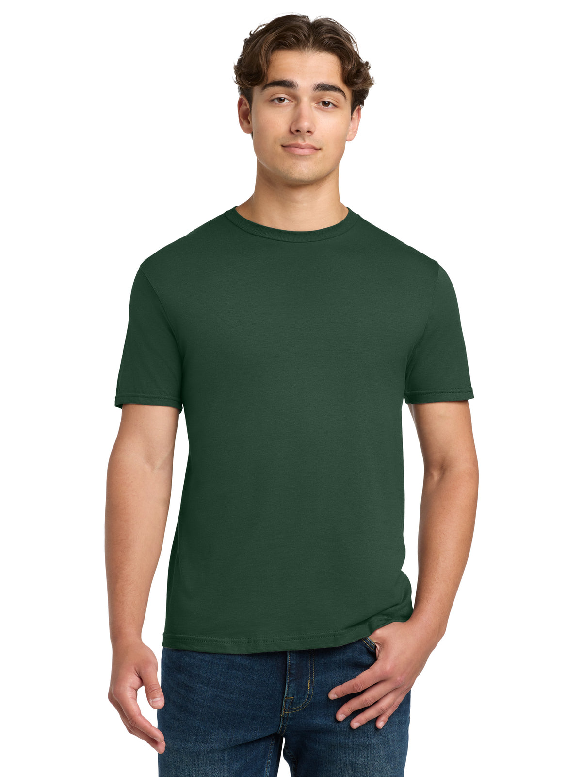 Men's Softstyle T-Shirt - 64000 - Fan Dark Green