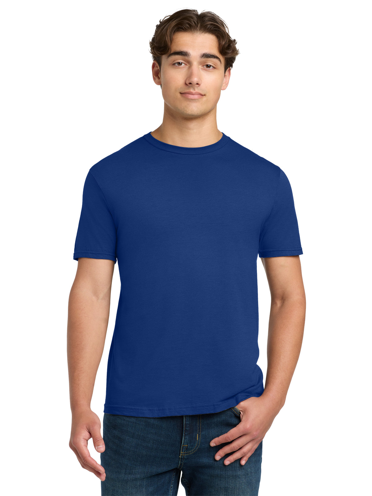 Men's Softstyle T-Shirt - 64000 - Fan Deep Royal