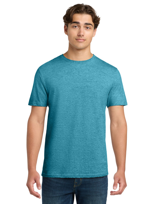 Men's Softstyle T-Shirt - 64000 - Heather Galapagos Blue