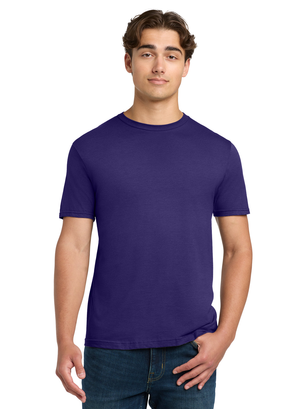 Men's Softstyle T-Shirt - 64000 - Purple