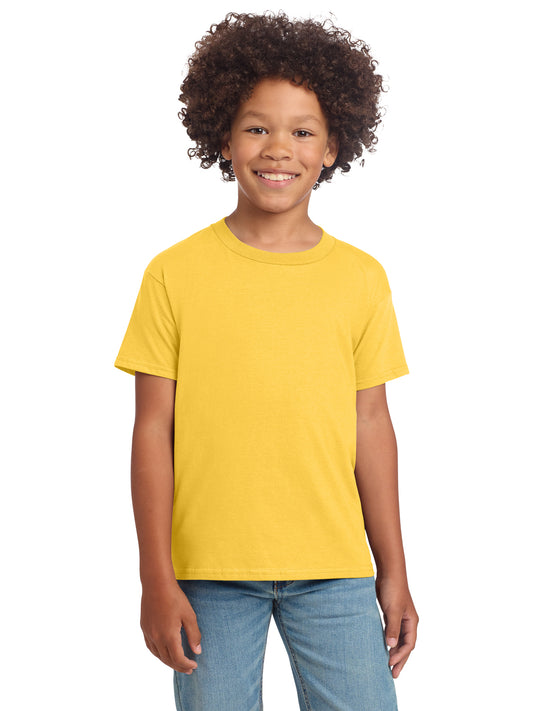 Boy's Modern Fit Softstyle T-Shirt - 64000B - Daisy