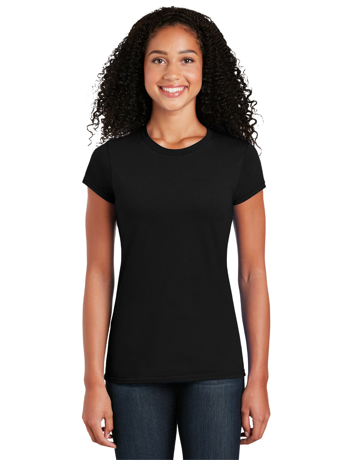 Women's Softstyle T-Shirt - 64000L - Black