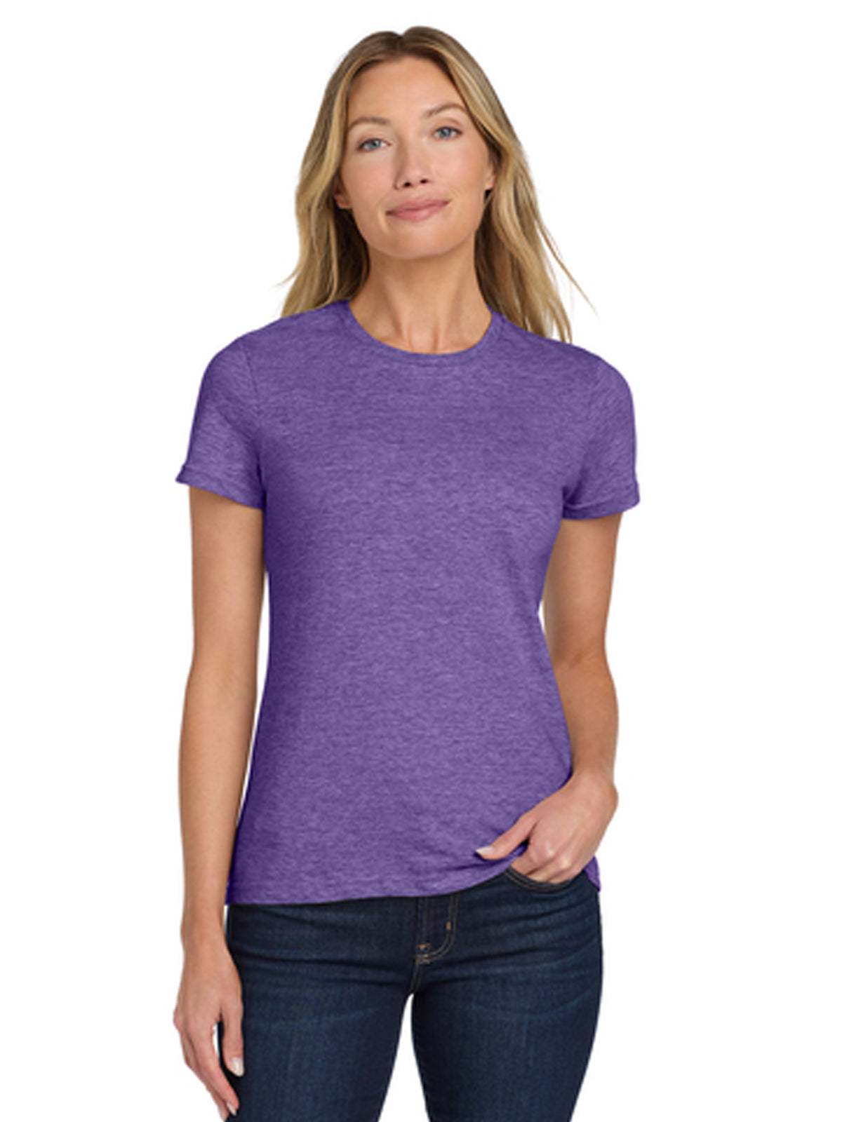 Women's Softstyle T-Shirt - 64000L - Heather Purple