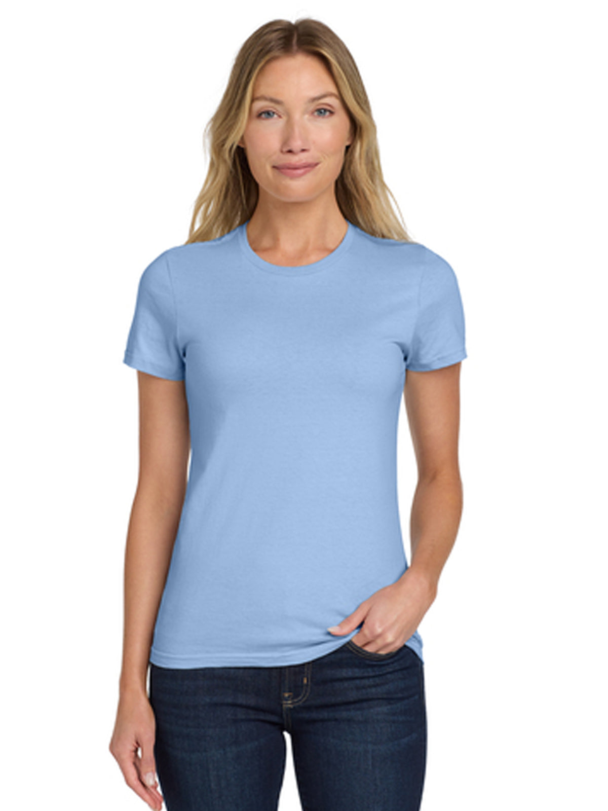 Women's Softstyle T-Shirt - 64000L - Light Blue