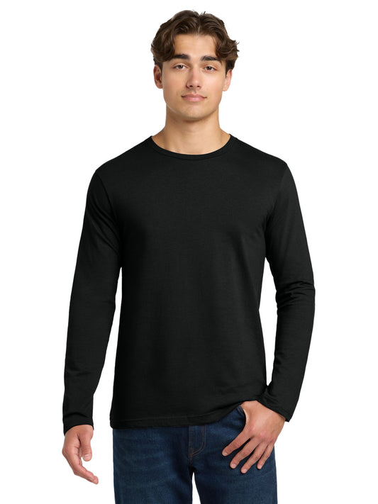 Men's Pocketless Long Sleeve T-Shirt - 64400 - Black