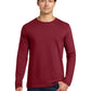 Men's Pocketless Long Sleeve T-Shirt - 64400 - Cardinal Red