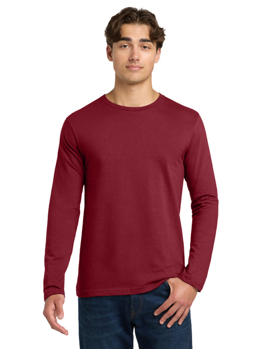 Men's Pocketless Long Sleeve T-Shirt - 64400 - Cardinal Red
