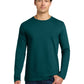 Men's Pocketless Long Sleeve T-Shirt - 64400 - Fan Marine Green